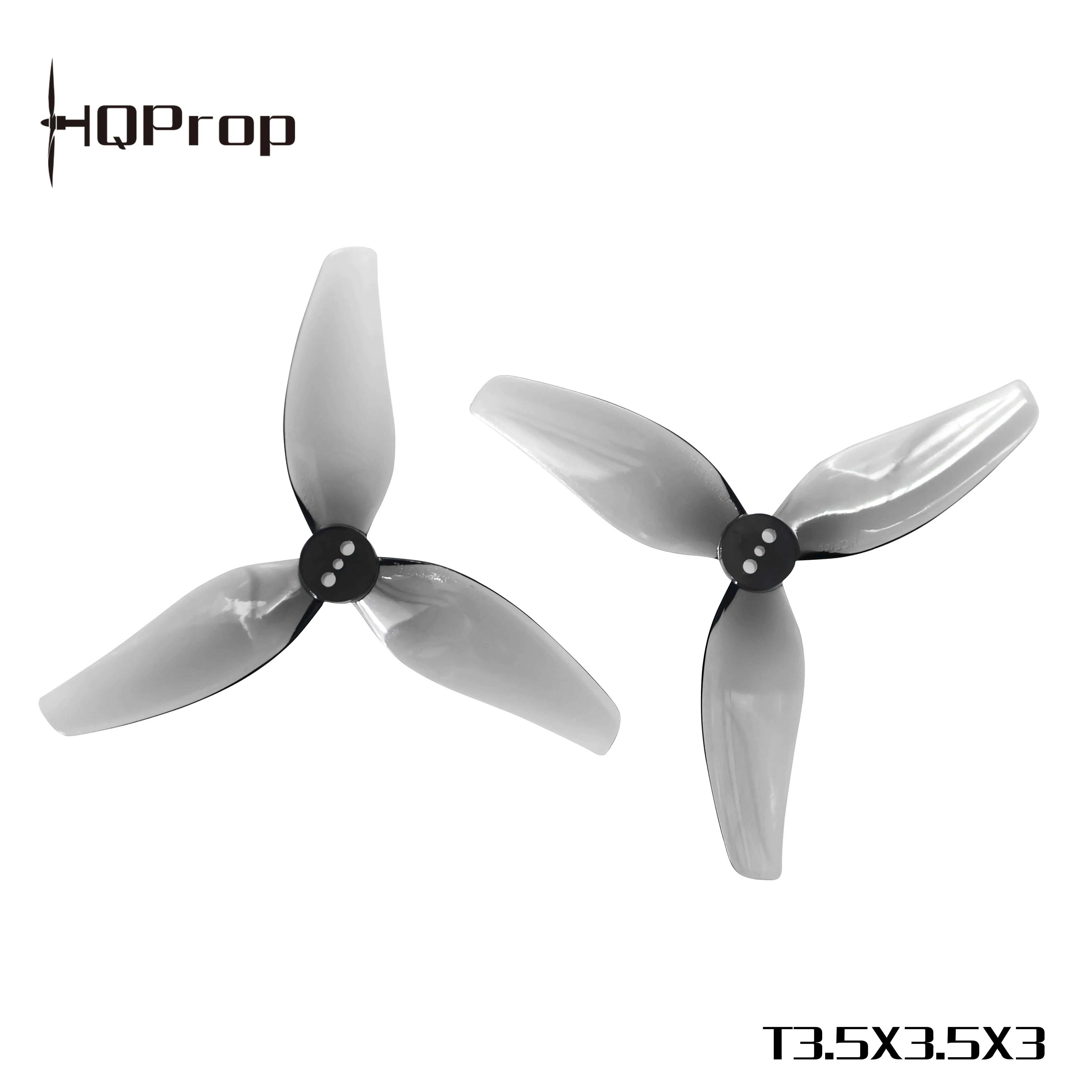HQProp T3.5X3.5X3 3.5 Inch 3-Blade PC Propeller 2.12G Ultra Light Quiet Prop for FPV