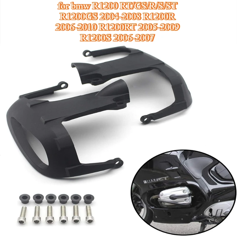 

Защитная боковая крышка головки блока цилиндров двигателя, украшение для R1200GS 2004-2008 R1200R 2006-2010 R1200RT 2005-2009 R1200S 06-07