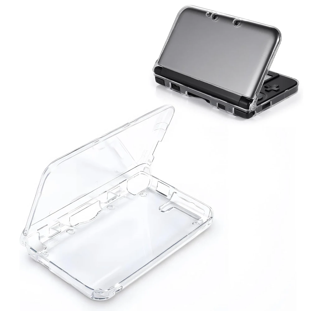Clear Hard Protective Case For NEW Nintendo 3DS XL/LL Transparent Crystal Shell Full Cover Game Console Protector For 3DS LL/XL