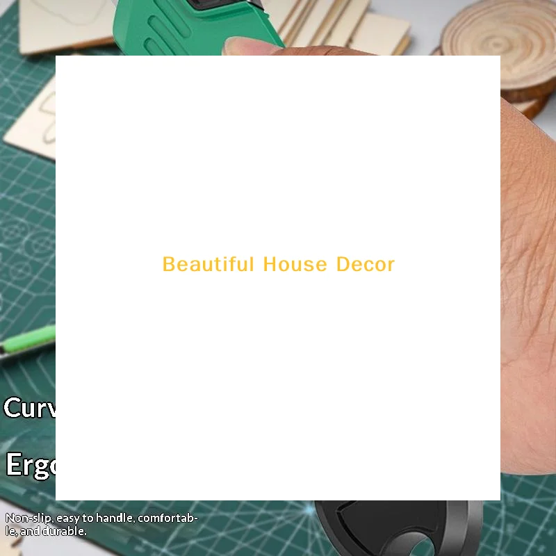 ~Foldable Art Knife Home Office-Specific Anti-Shock Labor-Saving Leather Carpet Cutting Knife Multi-Function Craft Knives