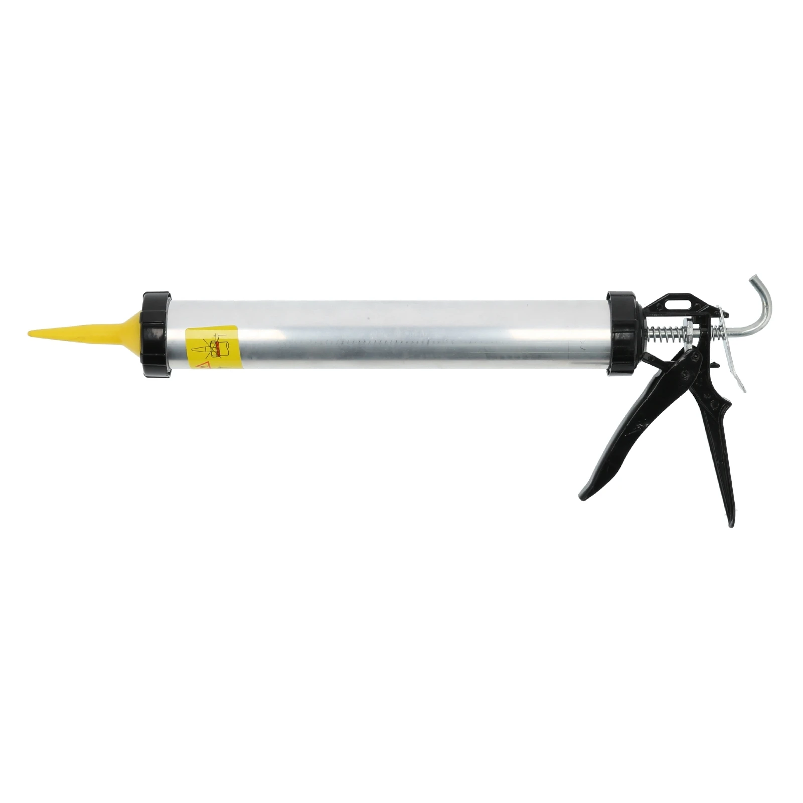

Caulking Gun Aluminum Alloy Cylindrical Lever Type Manual Sealant Glue Filling Tool 15703