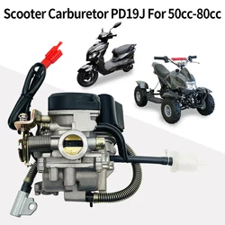 Carburetor Gy6 Moped Scooter For 49cc-150cc Scooter Taotao PD24J PD19J 19/24mm CVK TNG 4 Stroke Jet Upgrades ATV Dirt Bike Carb