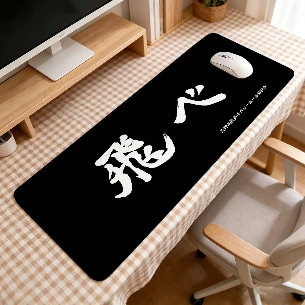 Anime H-haikyu-S Mouse Pad Computer Mat Deskpad Laptop Keyboard Mat Office Large Landscape Mousepad