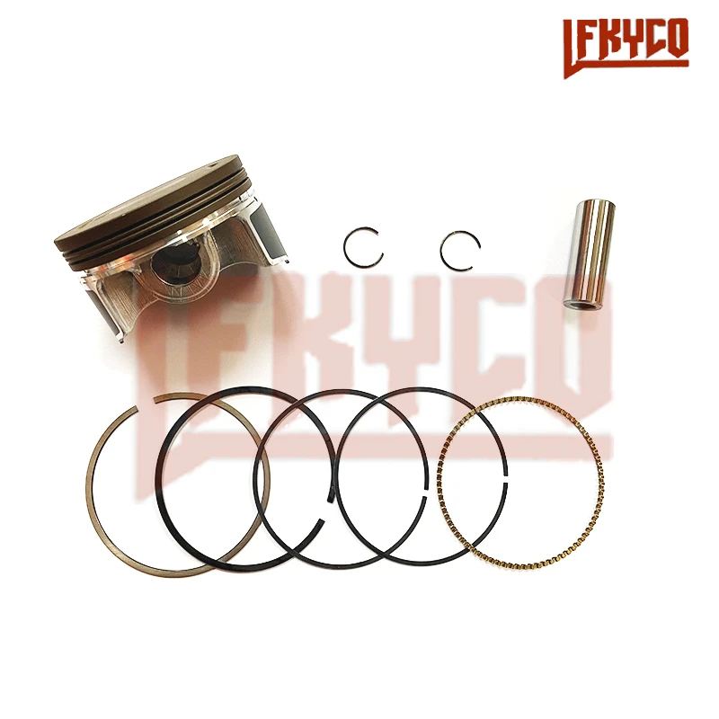 ATV Engine Parts 72mm Bore Piston Rings Kit for Vortx 250 Vort-x250 Vortx250 2002-2018 Pin 16mm*45mm Motorcycle Accessories