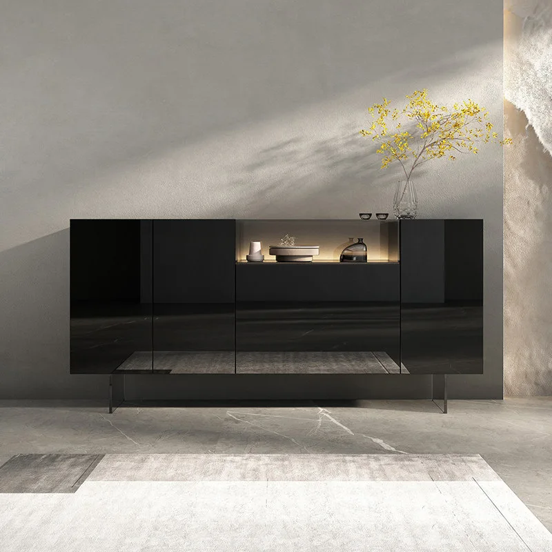 

Entrance cabinet acrylic dining side cabinet wine cabinet living room decorative storage