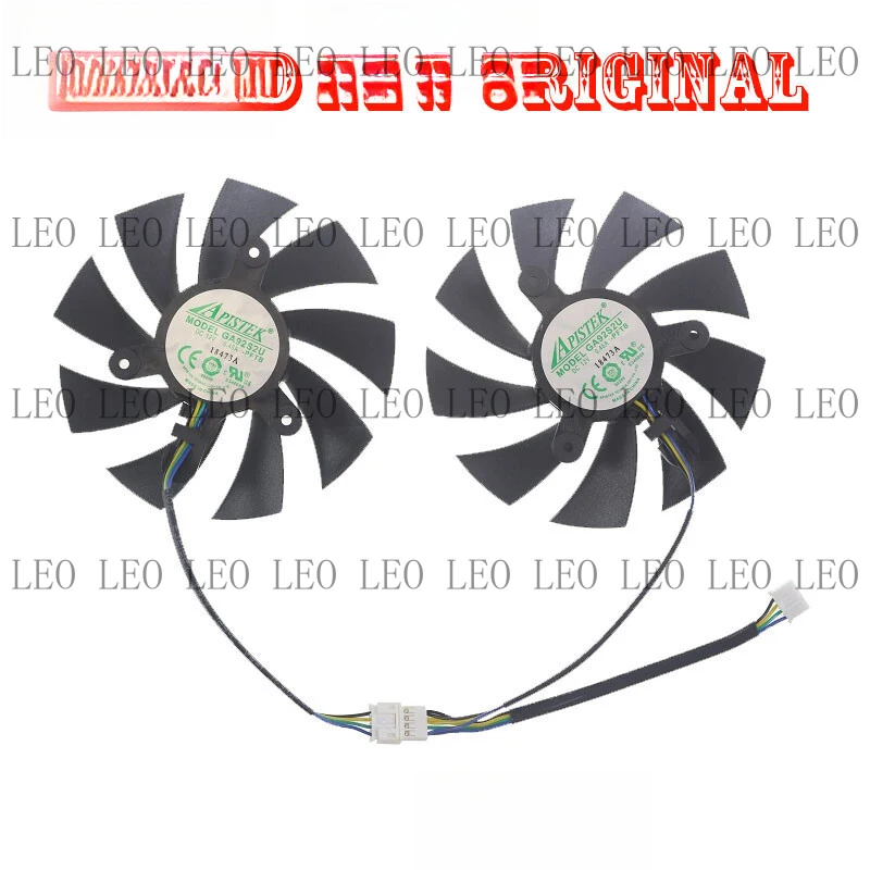 SS  GA92A2H DC12V graphics fan for ZOTAC GAMING GeForce RTX 2060 AMP Graphics card