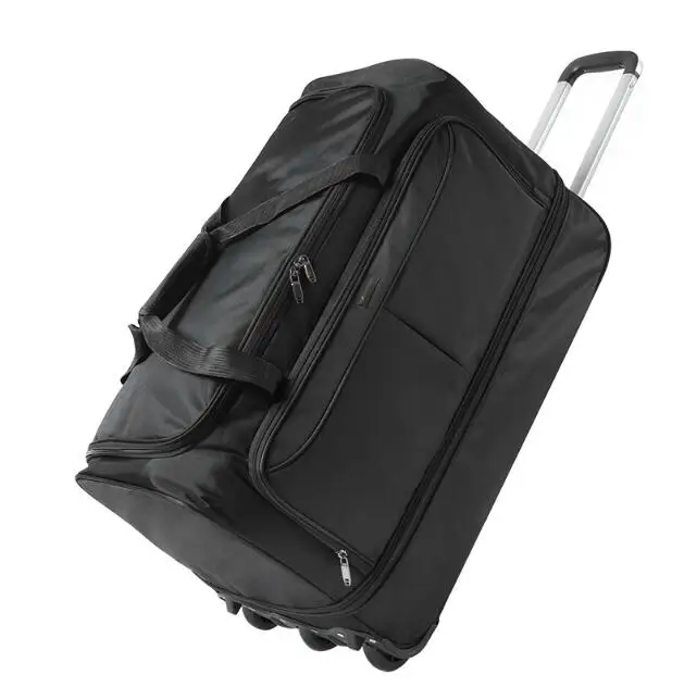 

Men Large Capacity Trolley Bags Expansion 22 Inch Carry-on Luggage Bag Waterproof Oxford 26 inch Trolley Bag Rolling Luggage Bag