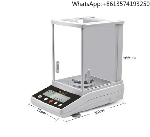 0.0001g High Precision Analytical Balance-Digital Laboratory Weighing Scale