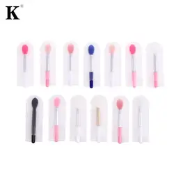 1pc Silicone Lip Brush Set Small Makeup Brushes Lipstick Applicator Brushes Anti-lost Cover for Lip Care Makeup Use