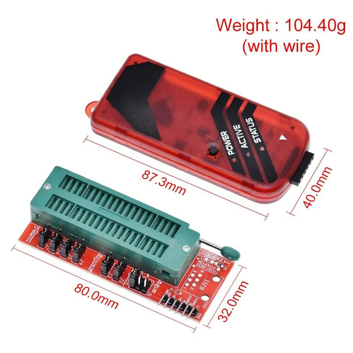 

2025+ 5X PICKIT3 Programmer + PIC ICD2 PIC Kit 2/3 Programming Adapter Universal Programmer Seat FZ0508