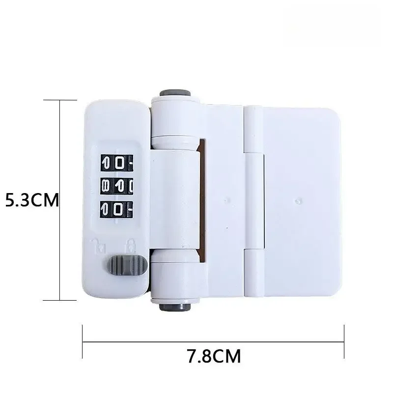 1PC moda ABS blocco di sicurezza per bambini protezione anti-pizzico cassetto password blocco armadio multifunzione chiusura fibbia frigorifero