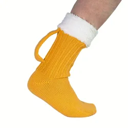 1 par de nuevos calcetines de cerveza 3D, calcetines de punto de moda hip-hop