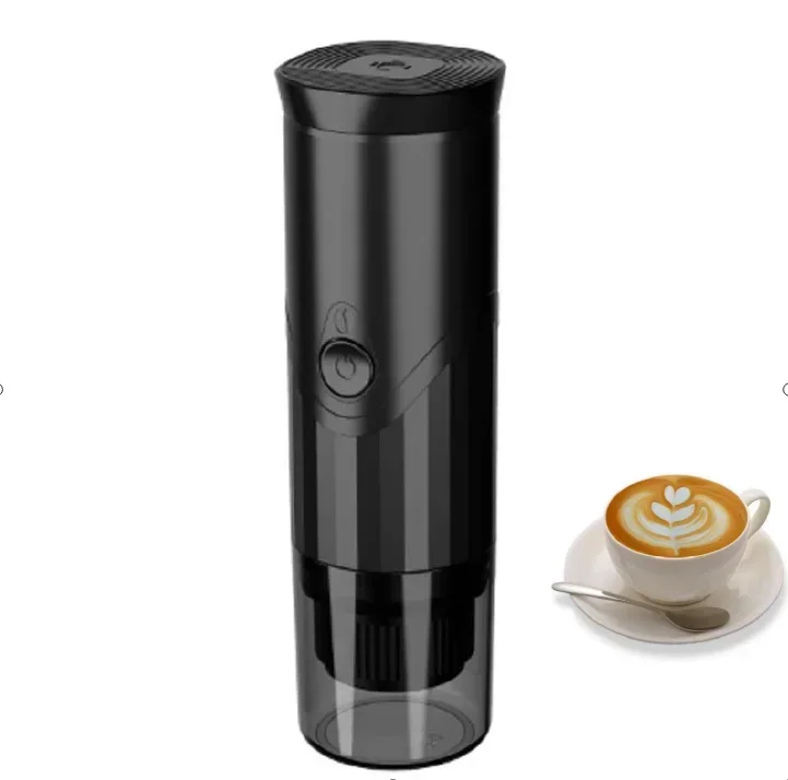 

Custom Logo Capsules Portable Coffee Maker Fully Automatic Espresso Machine RV Travel Aluminum Business Services OEM 90 5V 20bar