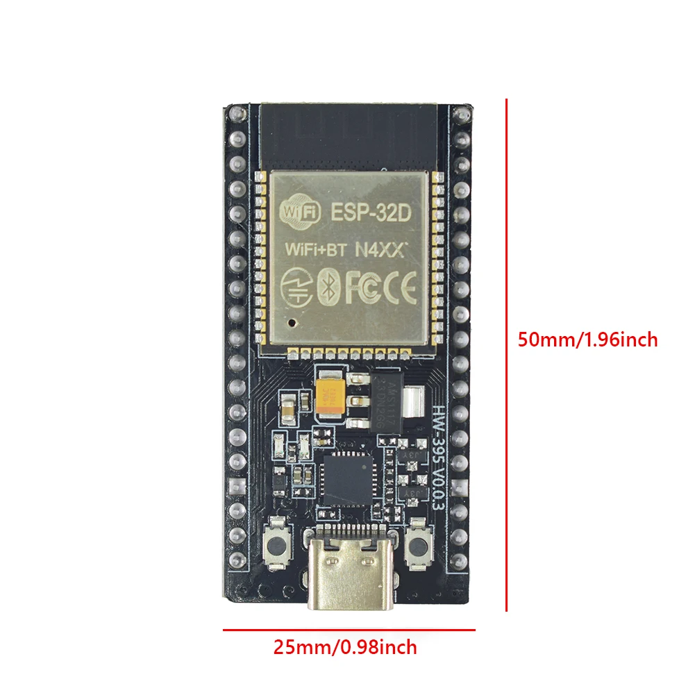 ESP32--32 Scheda di sviluppo CP2102 WiFi Compatibile con Bluetooth 2412-2484 MHz per Smart Home Mobile IoT WiFi BT BLE Modulo MCU