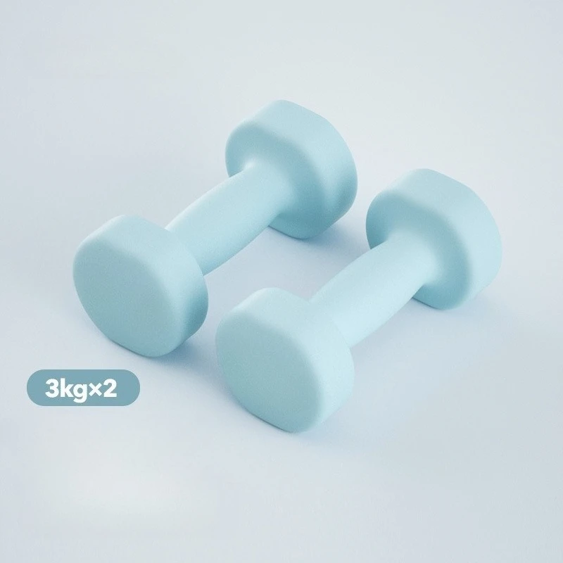 Colourful Powder-coated Dumbbells with A Comfortable Grip Ideal for Home Workouts Yoga and Fitness Training - view 4