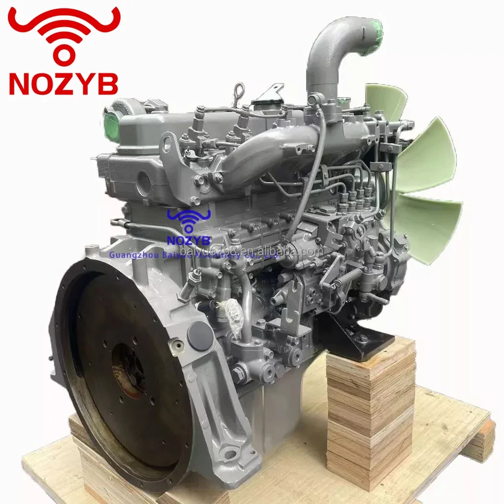 High quality Excavator Parts Diesel Engine Assy For Isuzu 4BG1T 6BG1 4BG1 Engine Assy EX120-6 ZAX120 SH120a3 Engine