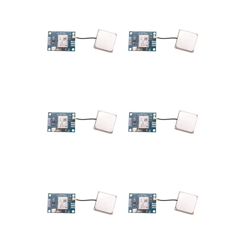Stylish-6X GY-NEO-8M New NEO-8M GPS Module NEO8MV2 With Flight Control EEPROM MWC APM2.5 Large Antenna For Arduino