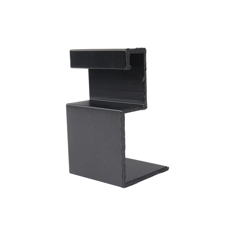 RV الأسطوانة قوس أعمى حامل بلاستيكي قافلة الأسطوانة قوس أعمى للتخييم اكسسوارات الأسود متنقل الأجزاء الخارجية حامل #5