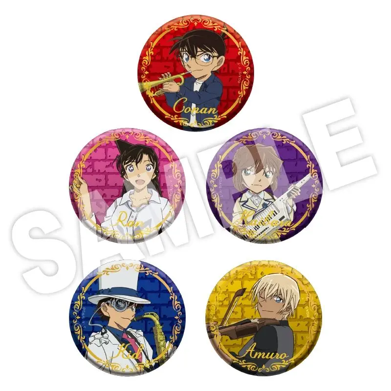 

Japan Yte Goods Detective Conan 2025 Concert Ver Hot Stamping Badges Peripheral