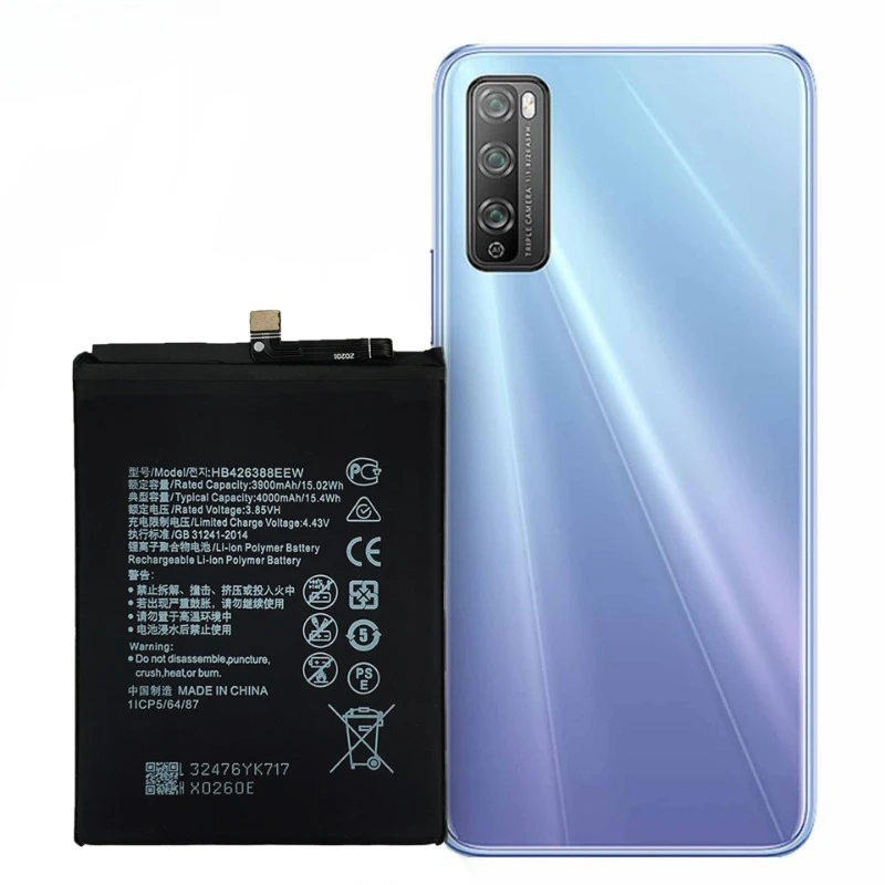 HB426388EEW for Huawei Honor 30 Lite/Enjoy 20Pro Phone Battery 0 Cycle High Quality High Capacity Replacement Bateria with Tools