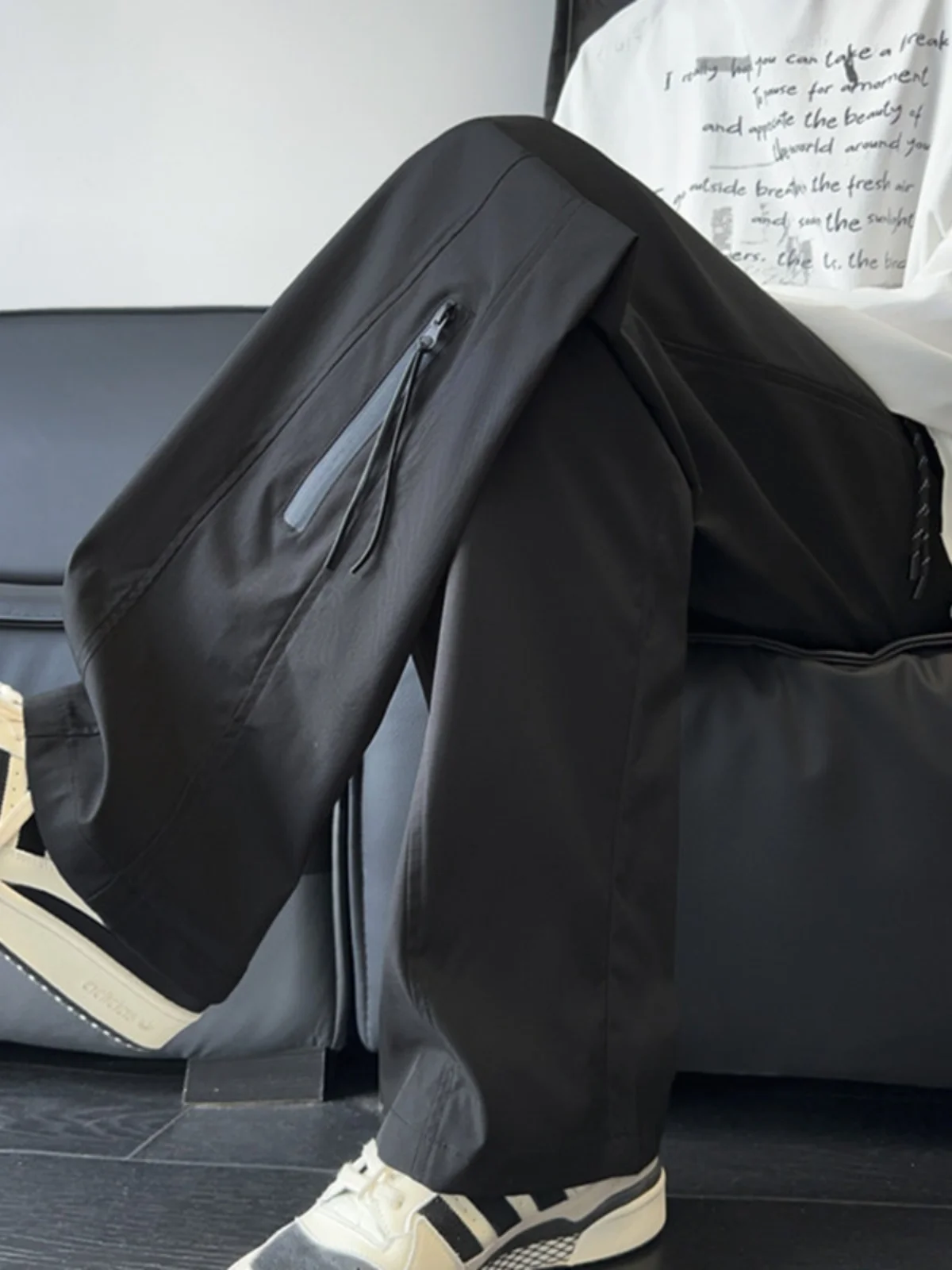 

Men's Outdoor Tee-Proof Straight Leg Casual Pants Spring Autumn American Retro Workwear Spor Long Trousers