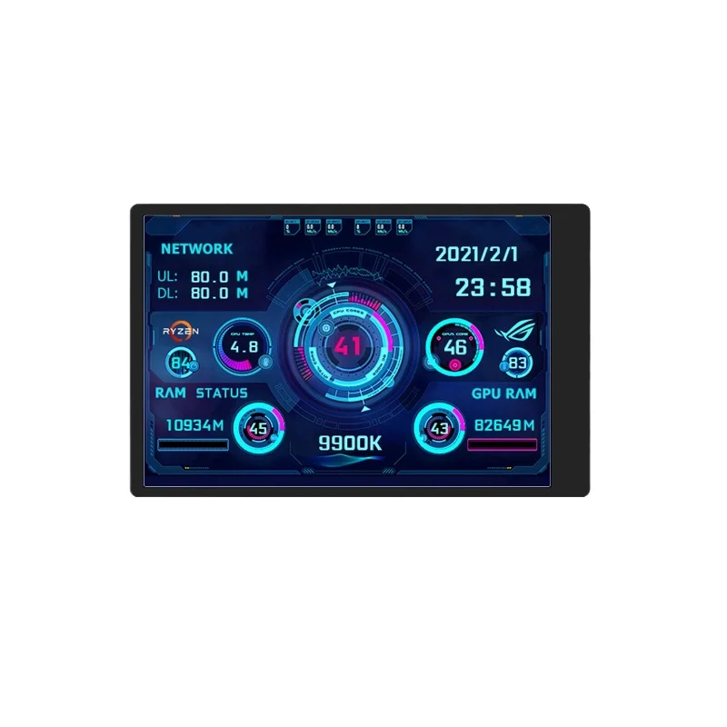 

3.5 inch IPS TYPEC secondary screen chassis USB chassis secondary screen
