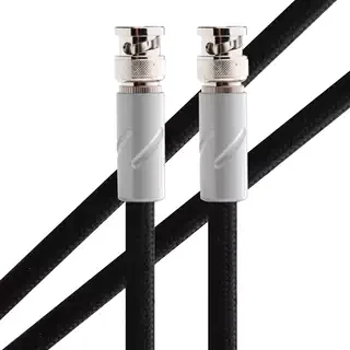 Monosaudio Pure Silver BNC HD Video Cable Digital Coaxial Cable Radio Adapter Cable for RF Video Camera SDI Cam recorder PS75B5R