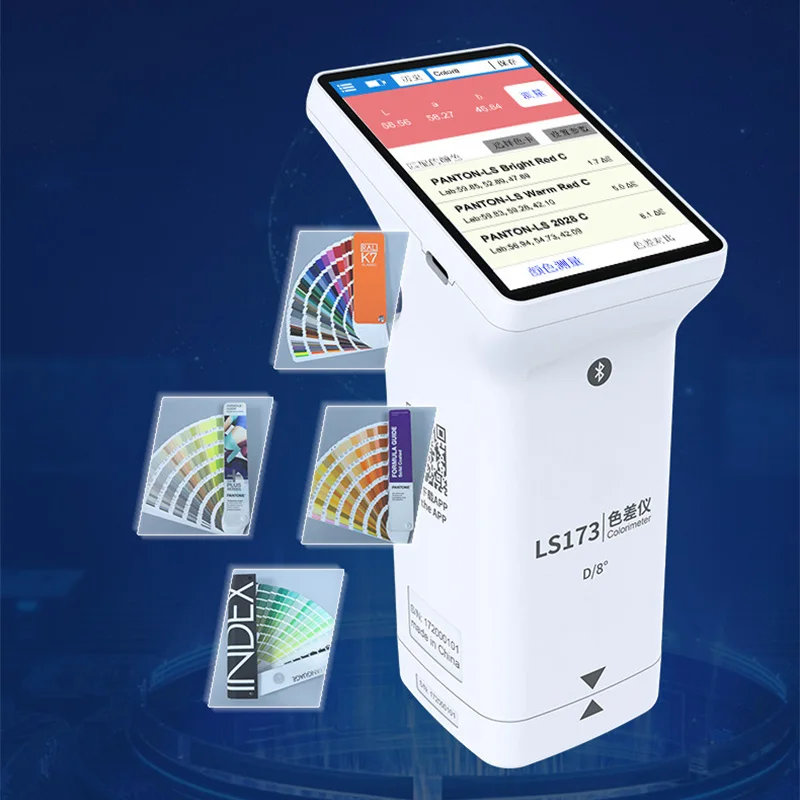 Digital Colorimeter Portable Colormeter LS173 D/8° Professional Linshang Color Measuring Device for Car Paint