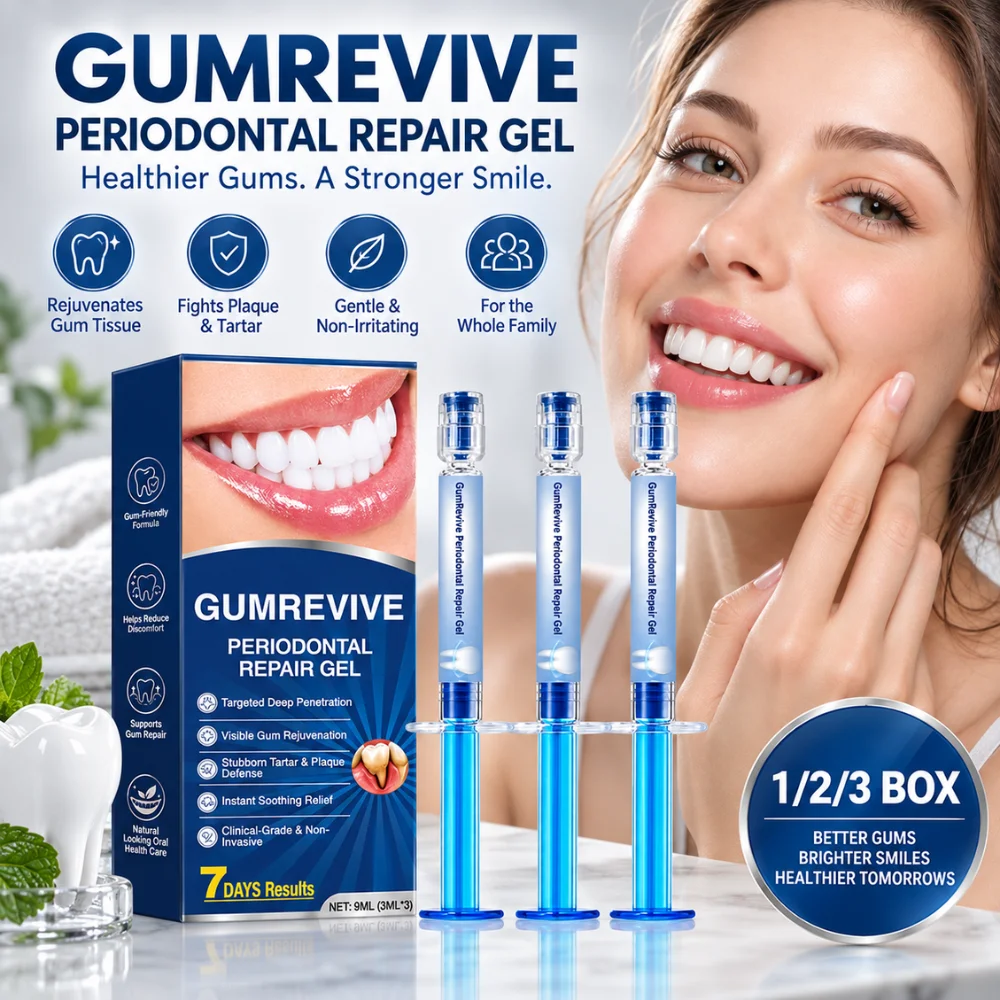 Gum Repair Gel 3x3ml Periodontal Care Hydroxyapatite Pentaphyllum Formula Gentle Gumline Care Tartar Plaque Oral Hygiene