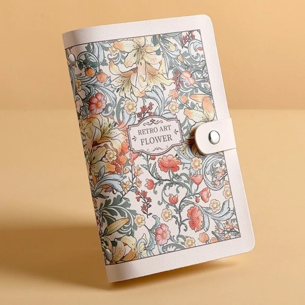 Raccoglitore di bilancio in PU con 100 buste vintage di grande capacità, per risparmiare denaro, impermeabile, per risparmiare denaro