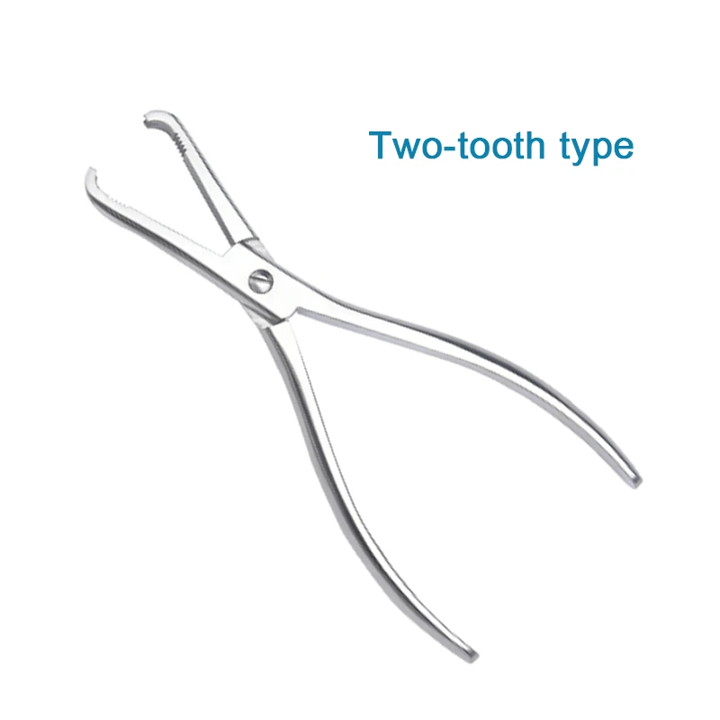 Orthopedic Medical Bone Holding Forceps Orthopedic Surgery Instrument Stainless Steel Tool 21cm 22cm pet