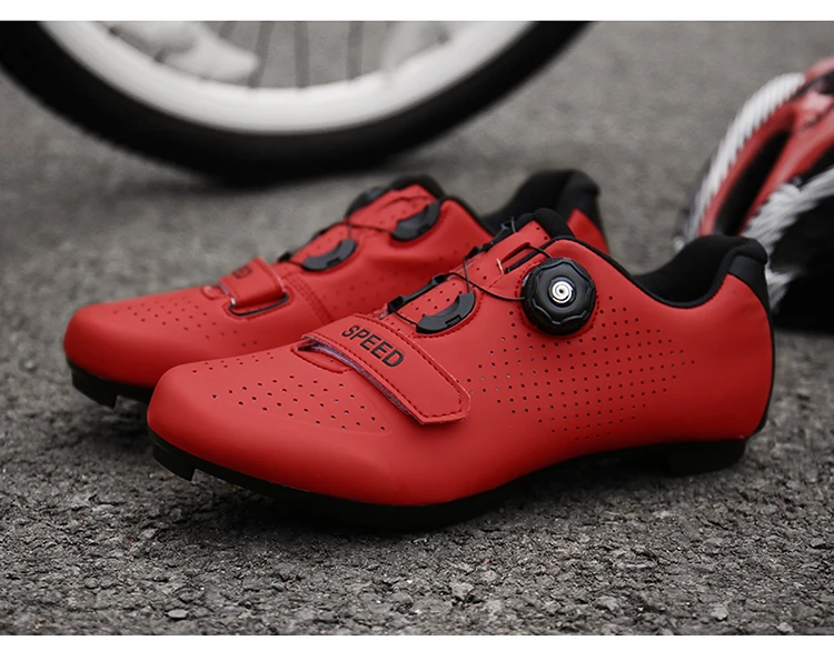 Neue Unisex Pedal Fahrradschuhe Flache Schuhe Geeignet für Bergsport Pedal Selbstsichernde Fahrradschuhe Atmungsaktive Fahrradschuhe – Detail 12