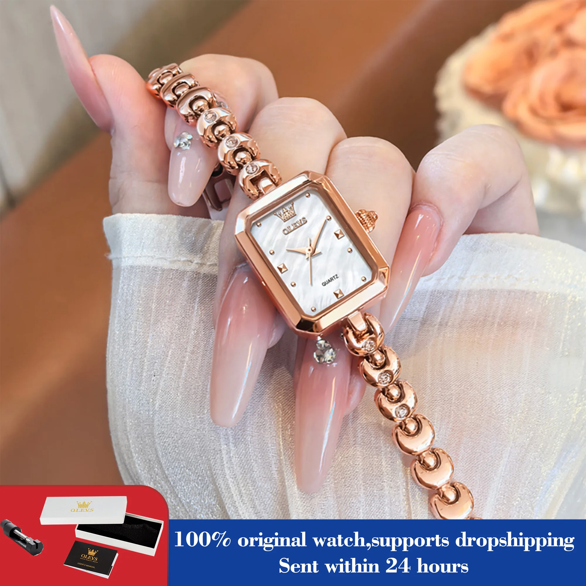 

Часы OLEVS 3665, женские роскошные простые кварцевые часы для женщин, лучший бренд, оригинальные водонепроницаемые элегантные женские ручные часы, стальной ремешок