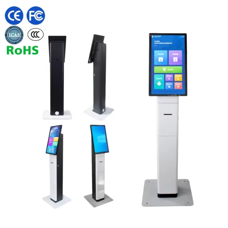 Kiosk Stand Advertising Self Touch Screen Information Checking in Printing Kiosk Queue Management Kiosk for Restaurant
