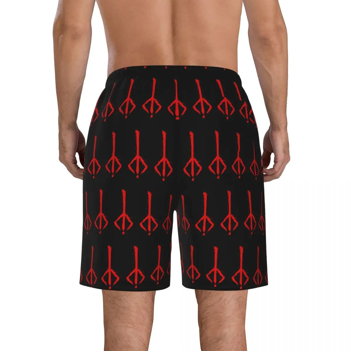 Bloodborne - Hunter Rune Trunks Beach Board Shorts Casual Quick Dry Swim Summer Men Pants