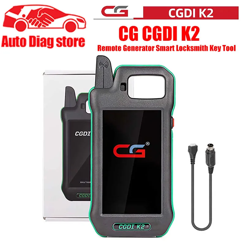 2024 WIFI CG CGDI K2 Multifunction Remote Generator Smart Locksmith Key Tool Supports 96 Bit ID48 Copy