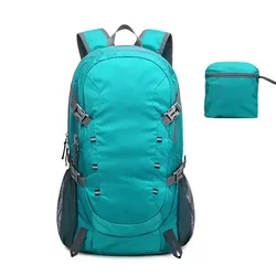 40L Foldable Outdoor Backpack Ultralight Waterproof Camping Shoulder Pack Climbing Travel Mountaineering Camping Hiking Bag