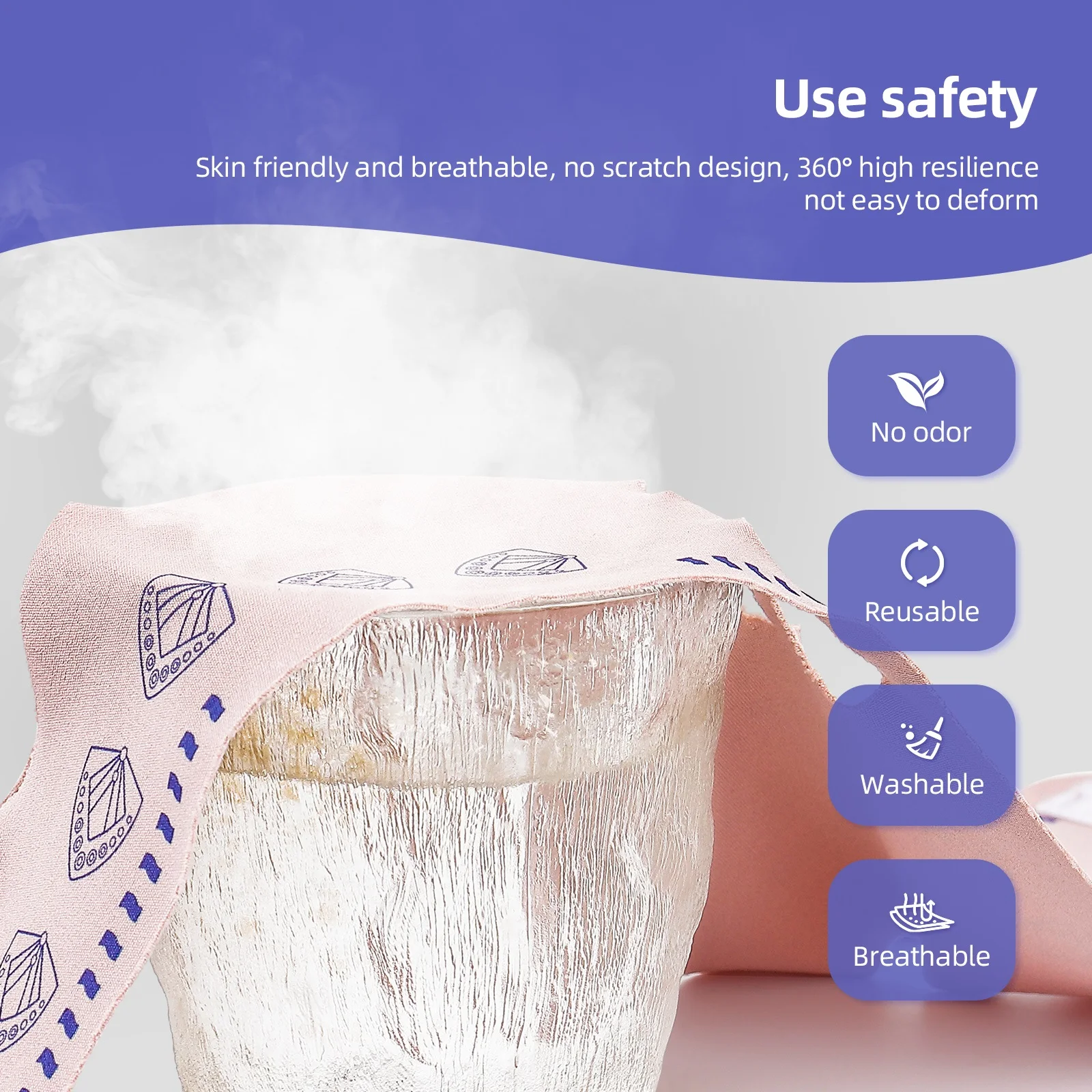 Bandage amincissant réutilisable pour le visage, ligne en V, façonnant le menton et les joues, ceinture de Massage du visage, soins de la peau, outils de beauté