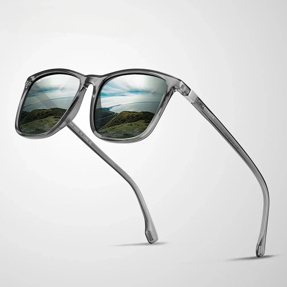 Nowe okulary przeciwsłoneczne unisex retro TR90 z polaryzacją i filtrem UV400, luksusowe okulary vintage dla kobiet i mężczyzn, rok 2025