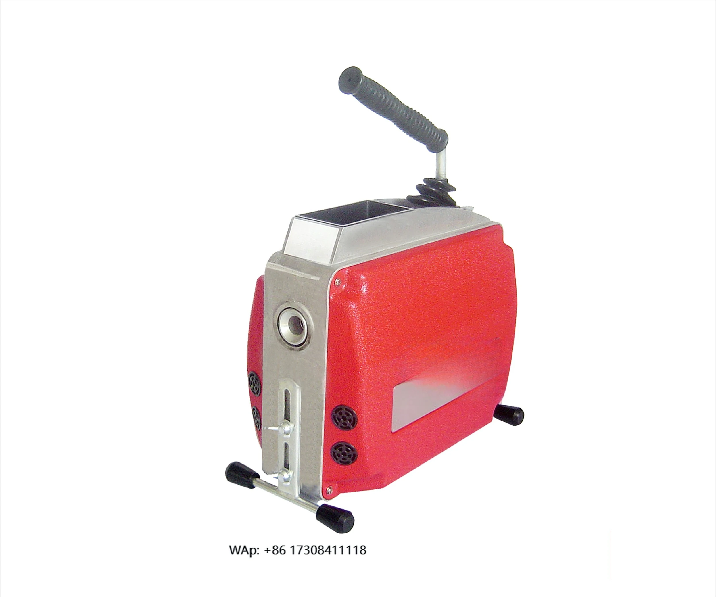 

Машина для очистки канализации D-150 со спиралями 16 мм и насадками для инструментов