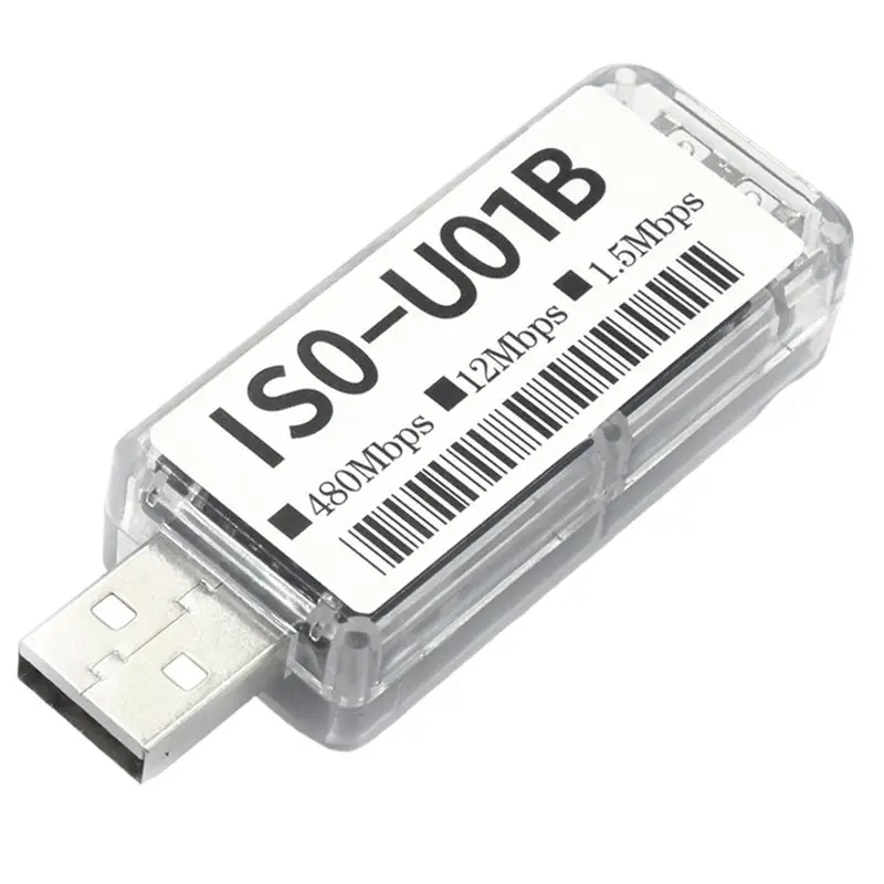 

A99E-ADUM3165 Модуль цифровой изоляции USB2.0 480 Мбит/с для высокоскоростной аналитики и очистки сигнала, виртуальный осциллограф для анализа, для USB-изоляции