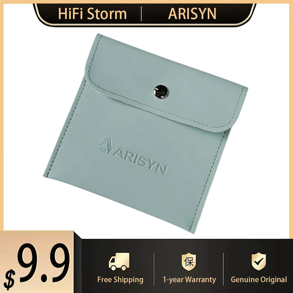 

New ARISYN Earphone Portable Storage Bag Outdoor Travel Portable IEM Storage Box for Headset Earplugs Cables Case Accessories