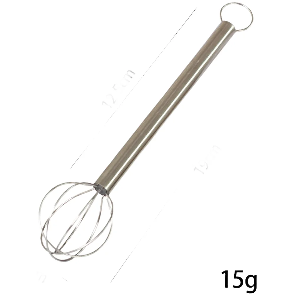 Efficient Kitchen Whisk Made from Food Safe Stainless Steel for Whipping Eggs Blending Cream and Preparing Dough