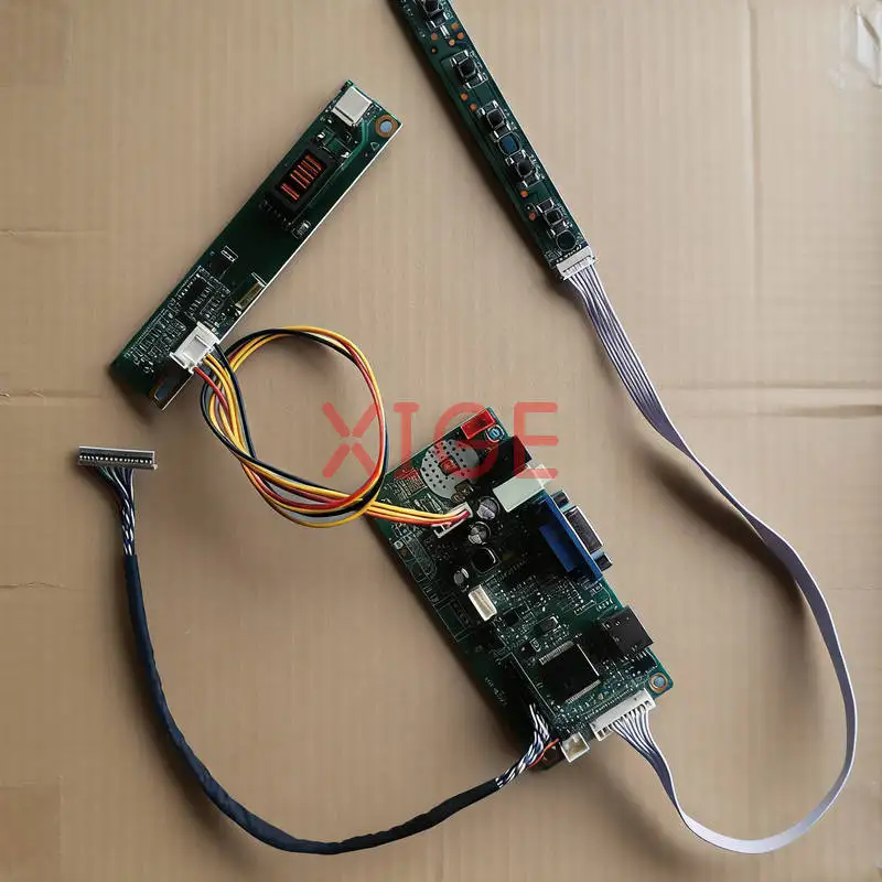 For LT121SS LTM12C278E TM121SV G104SN02 LCD Display Controller Drive Board Kit DIY 800x600 HDMI+VGA LVDS 20-Pins 800*600 1-CCFL