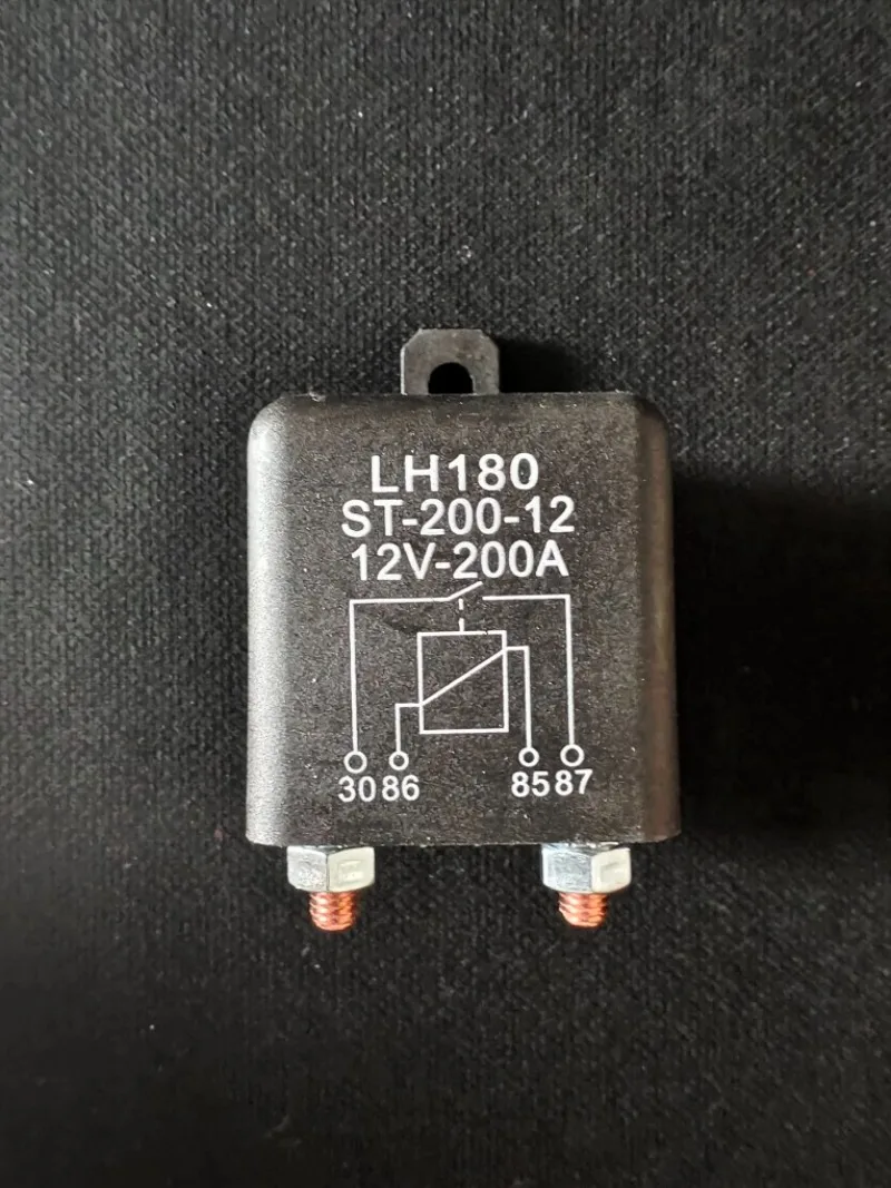 For LH180 / ST-200-12 12V 200A Automotive Relay, Air Suspension Compressor Relay