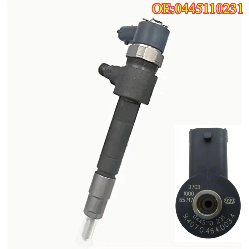 Original High Quality New For 0445110231 Fuel Injector For Chevrolet S10 Blazer 2.8D  Agrale Furgovan Marrua V5 MWM Sprint