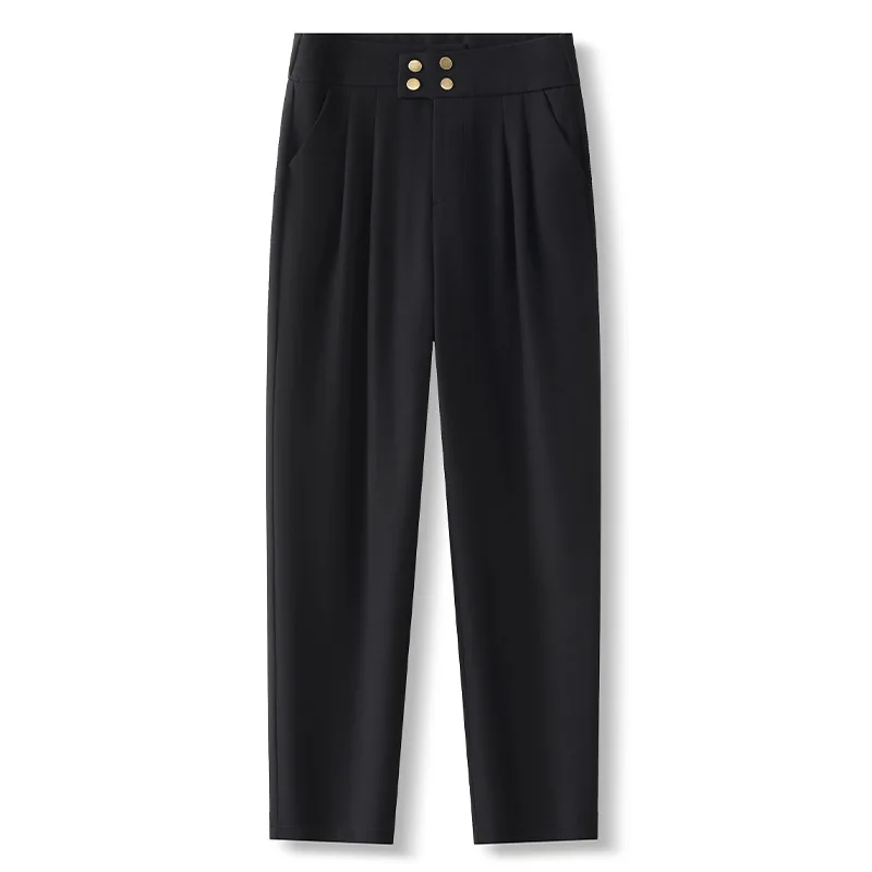 

Casual Harem Pants for Women Spring Summer Elegant Pants Comfortable Petite Nine-point Pants Suit Pants
