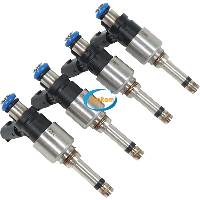 4PCS Fuel Injectors 35310-2B350 353102B350 For Elantra Kona Sonata Forte Optima Soul Veloster Turbocharged After-Market Parts