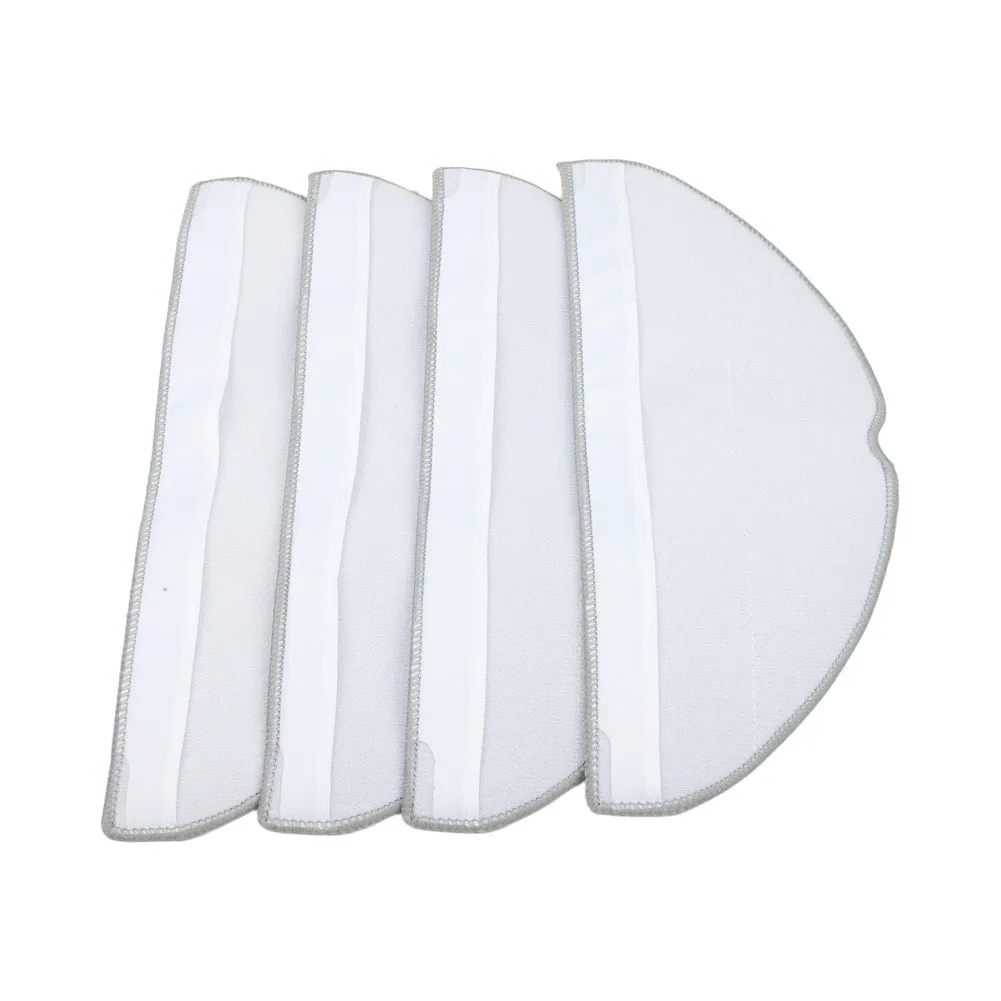 Mop Cloth Replacement Kit 4 Pack or 10 Pack for washable Microfiber Compatible For Haier HSR Home For M3 Robot Vacuum