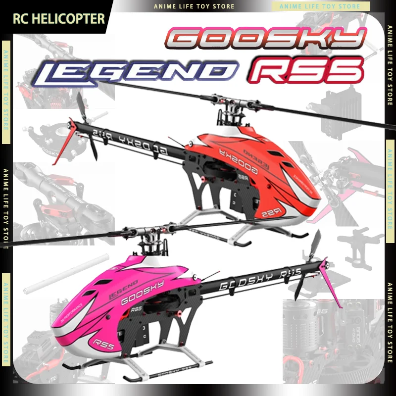 

Радиоуправляемый вертолет GOOSKY RS5 560 3D для трюков, профессиональный, из сплава, с сервоприводом, BAF060001, радиоуправляемый самолет, подарок для взрослых